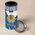 Estonia Coat of arms Personalized 4 in 1 Can Cooler Tumbler Eesti riigivapp