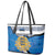 Estonia Coat of arms Personalized Leather Tote Bag Eesti riigivapp