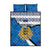 Estonia Coat of arms Personalized Quilt Bed Set Eesti riigivapp