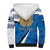 Estonia Coat of arms Personalized Sherpa Hoodie Eesti riigivapp