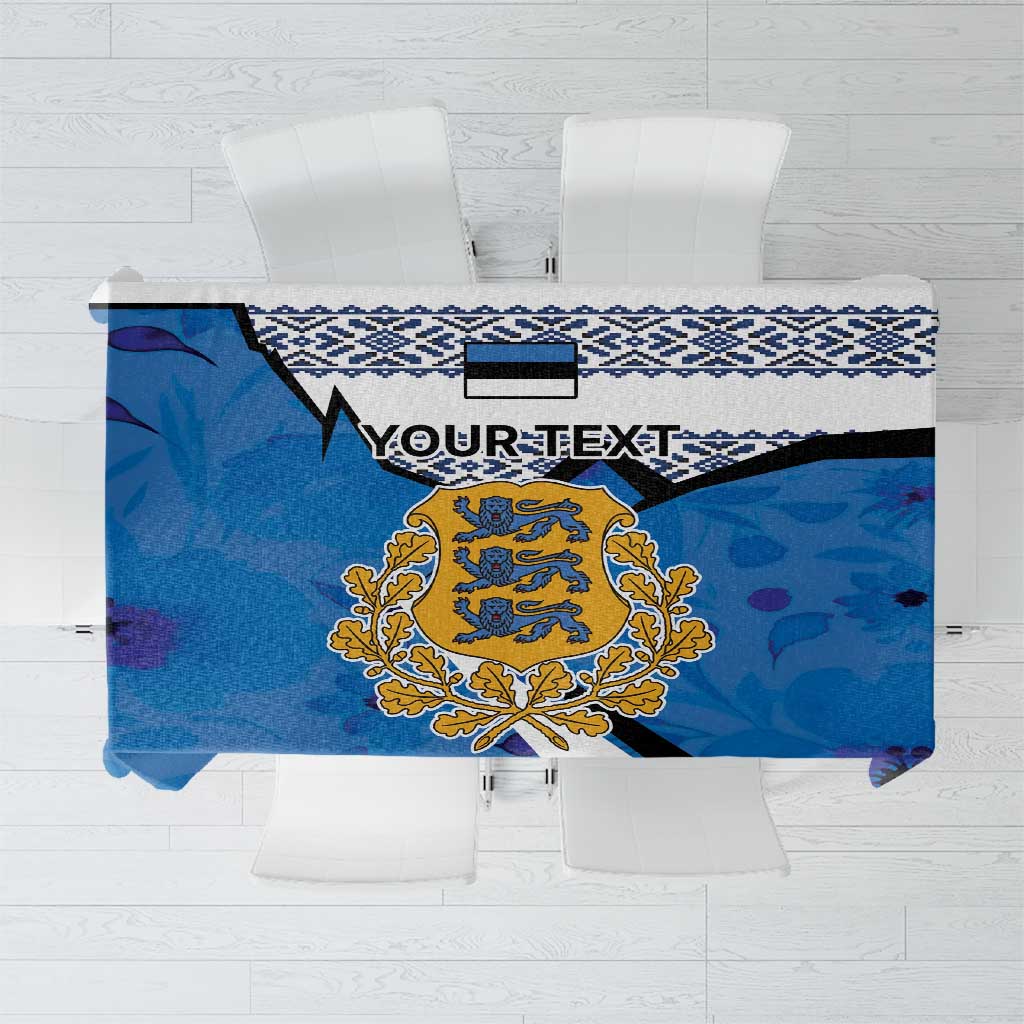 Estonia Coat of arms Personalized Tablecloth Eesti riigivapp