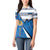 Estonia Coat of arms Personalized Women Polo Shirt Eesti riigivapp