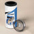 Estonia Grey Wolf and Cornflower 4 in 1 Can Cooler Tumbler Estonia Flag