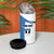 Estonia Grey Wolf and Cornflower 4 in 1 Can Cooler Tumbler Estonia Flag