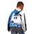 Estonia Grey Wolf and Cornflower Kid Hoodie Estonia Flag