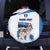 Estonia Grey Wolf and Cornflower Spare Tire Cover Estonia Flag