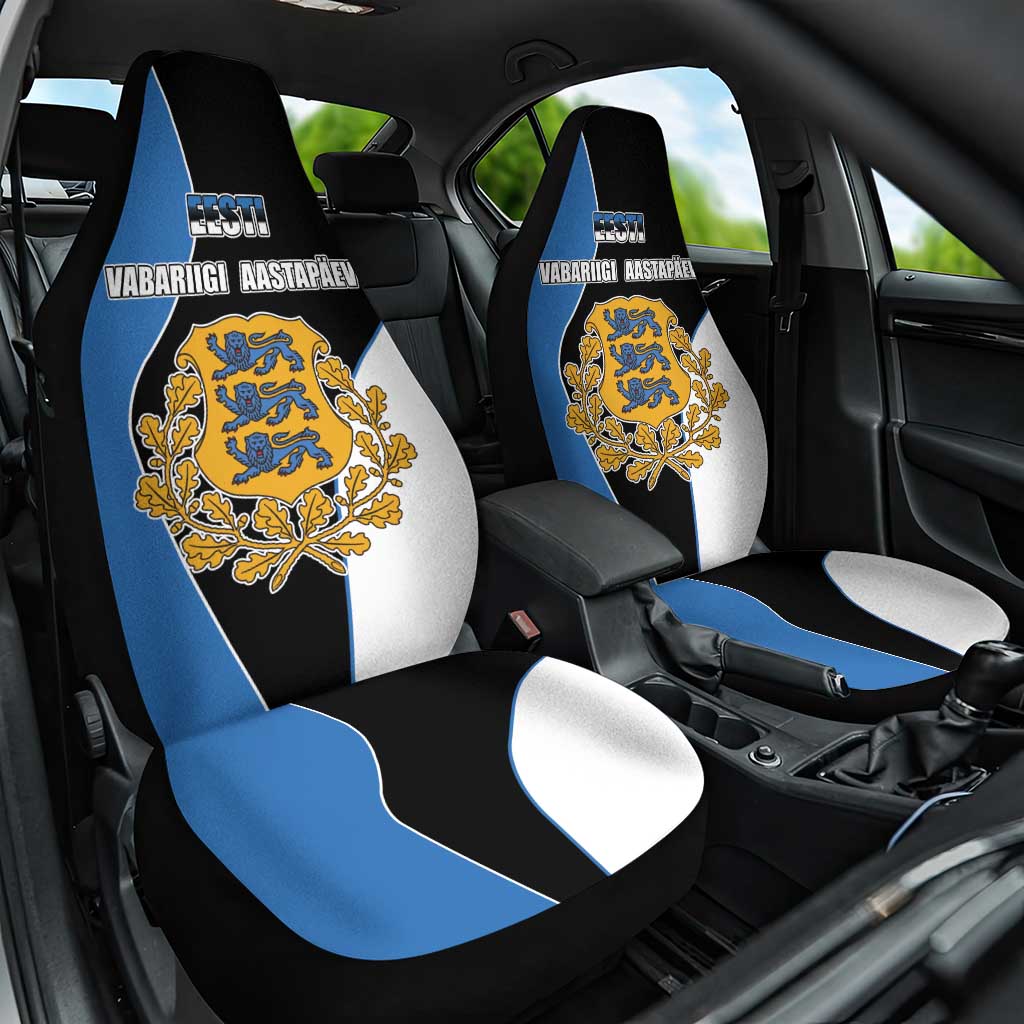 Estonia Independence day Car Seat Cover Eesti Vabariigi Aastapaev