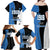 Estonia Independence day Family Matching Off Shoulder Maxi Dress and Hawaiian Shirt Eesti Vabariigi Aastapaev