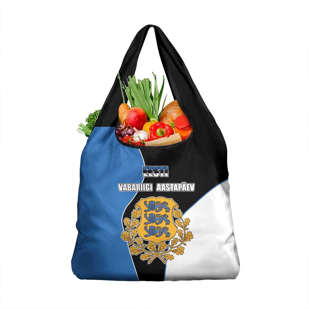 Estonia Independence day Grocery Bag Eesti Vabariigi Aastapaev