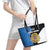 Estonia Independence day Leather Tote Bag Eesti Vabariigi Aastapaev