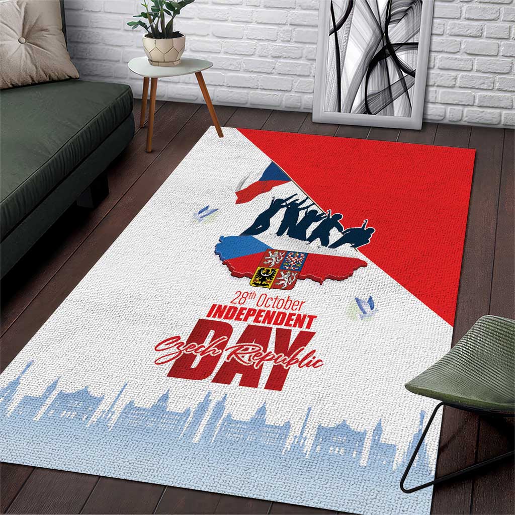 Den Vzniku Samostatneho Ceskoslovenskeho Statu Area Rug Czech Republic Independence day