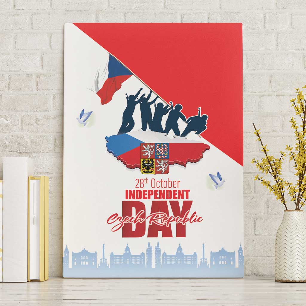 Den Vzniku Samostatneho Ceskoslovenskeho Statu Canvas Wall Art Czech Republic Independence day