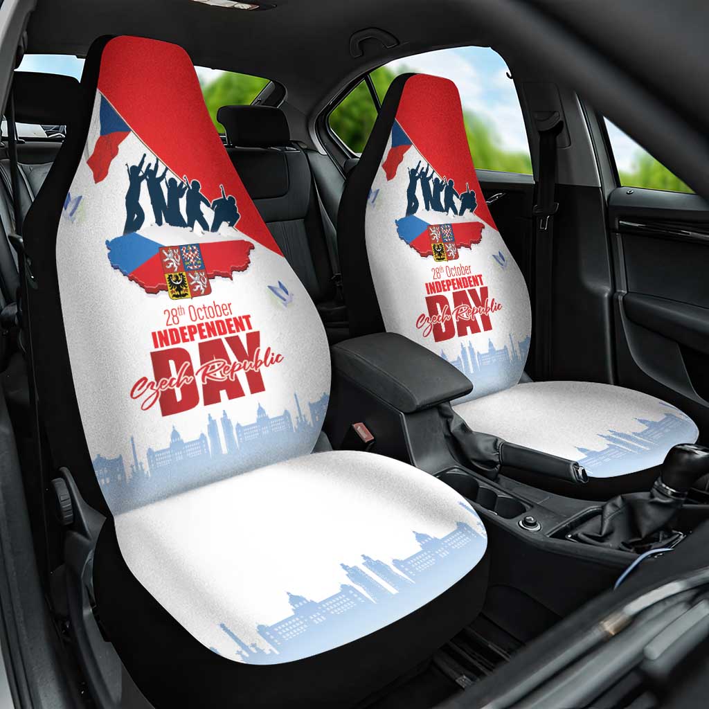 Den Vzniku Samostatneho Ceskoslovenskeho Statu Car Seat Cover Czech Republic Independence day