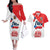 Den Vzniku Samostatneho Ceskoslovenskeho Statu Couples Matching Off The Shoulder Long Sleeve Dress and Hawaiian Shirt Czech Republic Independence day LT17