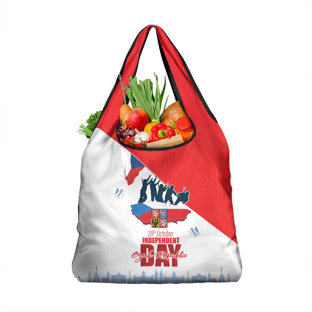 Den Vzniku Samostatneho Ceskoslovenskeho Statu Grocery Bag Czech Republic Independence day