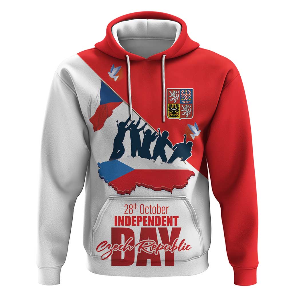 Den Vzniku Samostatneho Ceskoslovenskeho Statu Hoodie Czech Republic Independence day LT17