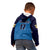 Custom Sweden Flag and Coat of arms Kid Hoodie Three Crowns of Sweden