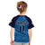 Custom Sweden Flag and Coat of arms Kid T Shirt Three Crowns of Sweden