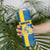 Custom Sweden Flag and Coat of arms Skinny Tumbler Three Crowns of Sweden