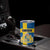 Custom Sweden Flag and Coat of arms Tumbler Cup Three Crowns of Sweden