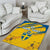 Custom Sweden Football Area Rug Sporty Style