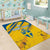 Custom Sweden Football Area Rug Sporty Style