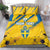 Custom Sweden Football Bedding Set Sporty Style