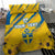 Custom Sweden Football Bedding Set Sporty Style