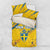 Custom Sweden Football Bedding Set Sporty Style