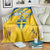 Custom Sweden Football Blanket Sporty Style