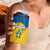 Custom Sweden Football 4 in 1 Can Cooler Tumbler Sporty Style