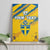 Custom Sweden Football Canvas Wall Art Sporty Style