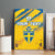 Custom Sweden Football Canvas Wall Art Sporty Style