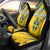 Custom Sweden Football Car Seat Cover Sporty Style