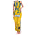 Custom Sweden Football Family Matching Tank Maxi Dress and Hawaiian Shirt Sporty Style