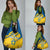 Custom Sweden Football Grocery Bag Sporty Style