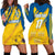 Custom Sweden Football Hoodie Dress Sporty Style