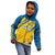 Custom Sweden Football Kid Hoodie Sporty Style