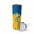 Custom Sweden Football Skinny Tumbler Sporty Style