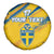 Custom Sweden Football Spare Tire Cover Sporty Style