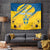 Custom Sweden Football Tapestry Sporty Style