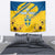 Custom Sweden Football Tapestry Sporty Style