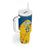 Custom Sweden Football Tumbler With Handle Sporty Style