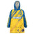 Custom Sweden Football Wearable Blanket Hoodie Sporty Style