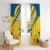 Custom Sweden Football Window Curtain Sporty Style