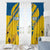 Custom Sweden Football Window Curtain Sporty Style