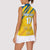 Custom Sweden Football Women Sleeveless Polo Shirt Sporty Style