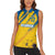 Custom Sweden Football Women Sleeveless Polo Shirt Sporty Style