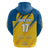 Custom Sweden Football Zip Hoodie Sporty Style