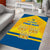 Personalized Sweden Ice Hockey Area Rug Sporty Style